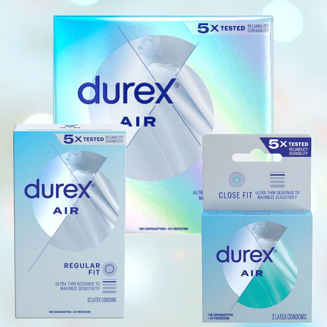 Durex Invisible XL - Ultra-Thin Latex Condoms with Silicone Lubricant,  larger (wider), 12 pcs.