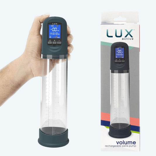 LUX Active Volume Rechargeable Penis Pump 1080