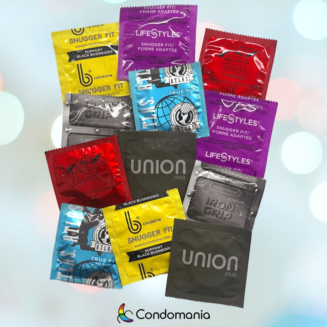 Three easy ways to get the perfect fit condom.