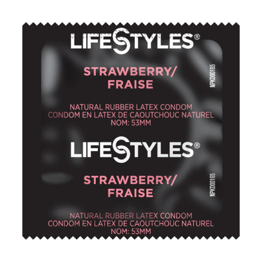 LifeStyles Strawberry Flavored Condoms 🍓 1080