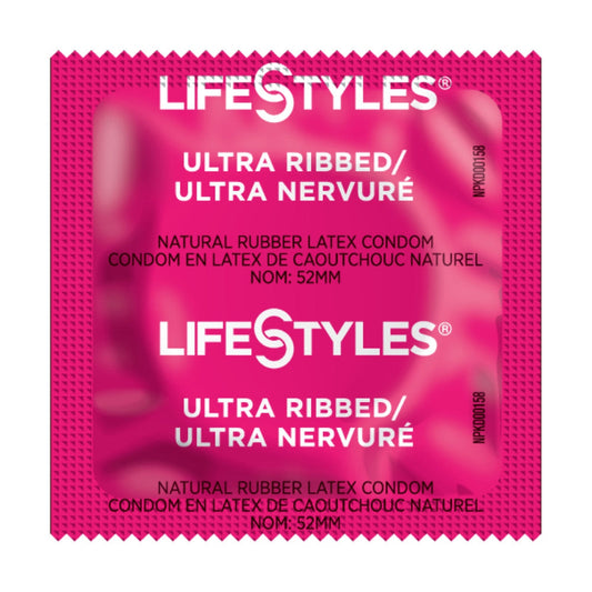 LifeStyles Pleasure Ribbed Condoms 1080