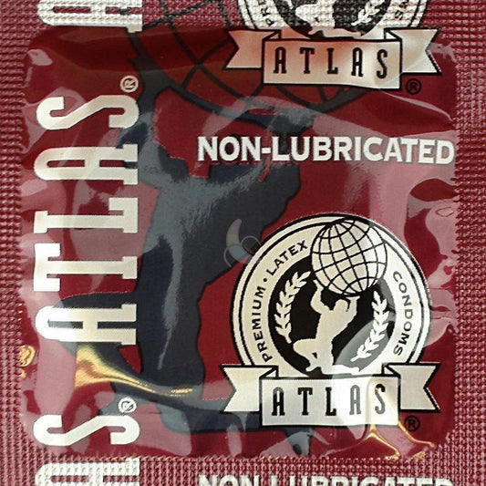 Atlas Non-Lubricated Latex Condoms 1080