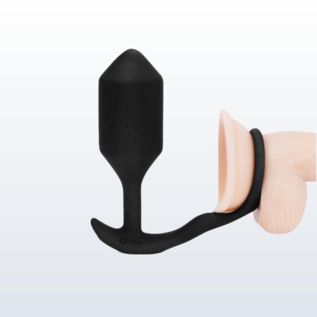 B-Vibe Vibrating Cock Ring - Snug & Tug (XL)