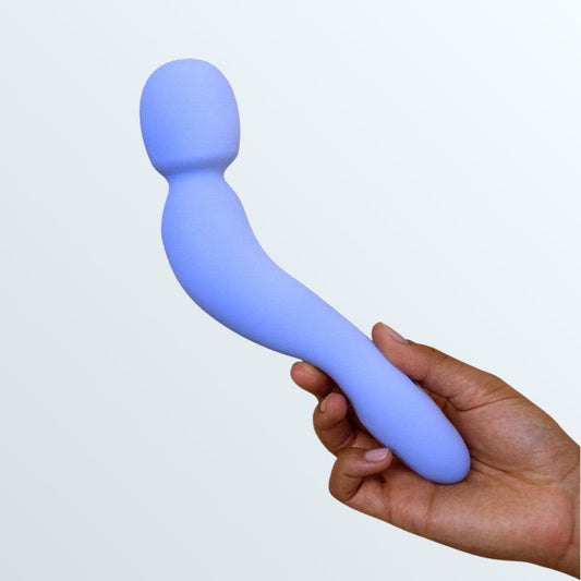 Dame Com Wand Massager - Periwinkle 1080