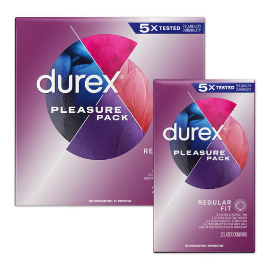 Durex Pleasure Pack Assorted Condoms 1080