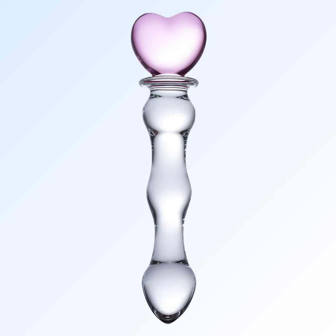 Gläs 8" Sweetheart Glass Dildo