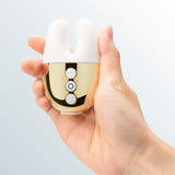 Le Wand Chrome Double Motor Vibrator - Limited Edition White/Gold
