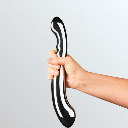 Le Wand Stainless Contour Metal G-Spot and Prostate Massager 1080