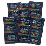 LifeStyles Assorted Colors Lubricated Condoms