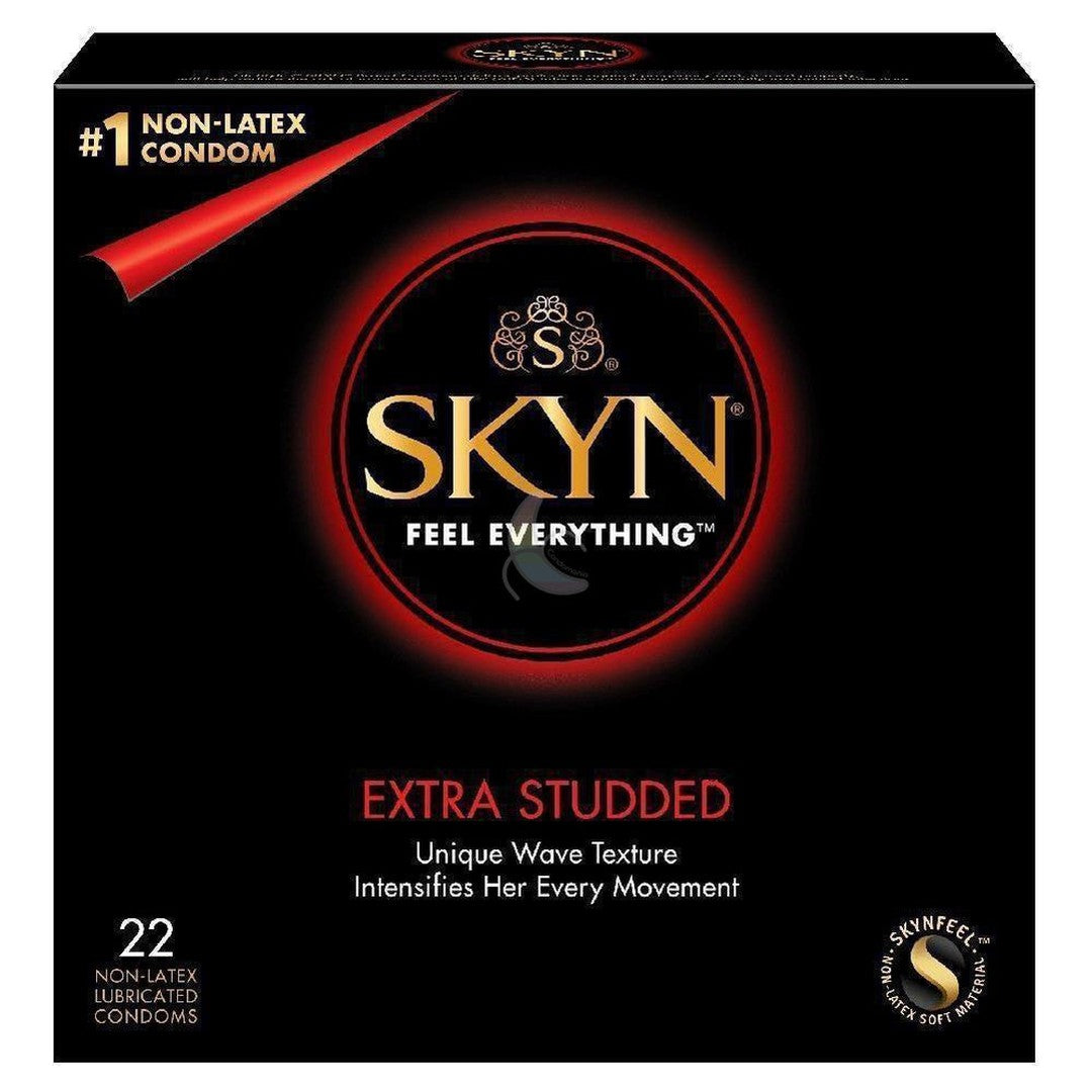 LifeStyles SKYN Extra Studded Condoms | 22-Pack