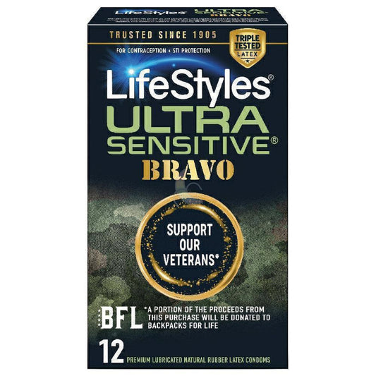 LifeStyles Ultra Sensitive Bravo Condoms 1080