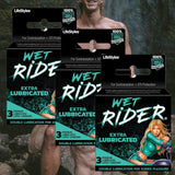 Lifestyles 'Wet Rider' Extra Lubricated Comdoms