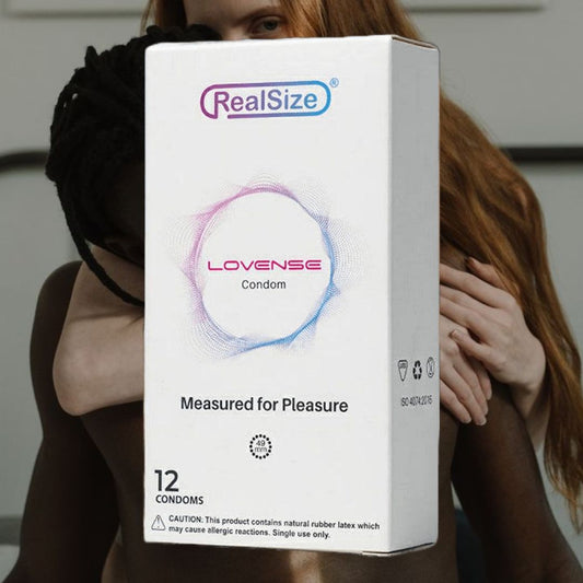 Lovense RealSize Standard 52mm Condoms 1080