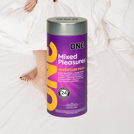 ONE Mixed Pleasures Condoms | 24-Pack 1080