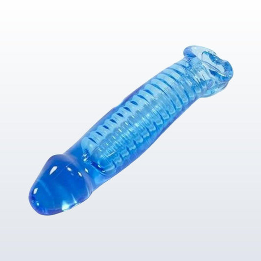 Oxballs Muscle Smooth Cocksheath - Ice Blue 1080