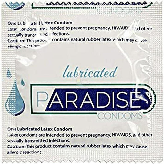 Paradise Lubricated Latex Condoms 1080