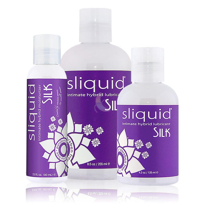 Sliquid SILK Non-Staining Silicone & Water-Based Lubricant