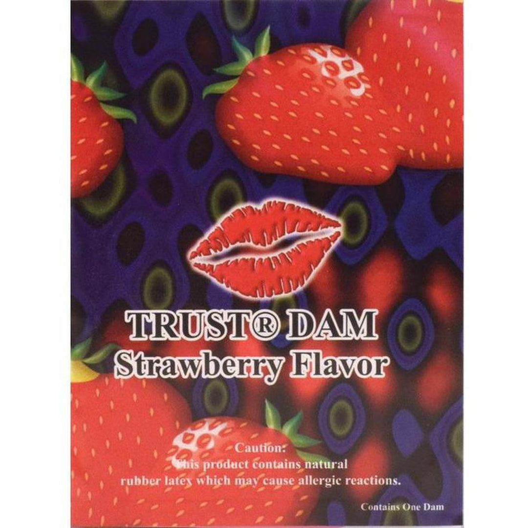Strawberry Flavored Dental Dams