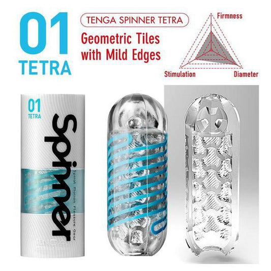 TENGA Spinner Penis Stroker | 'Tetra' 01 1080