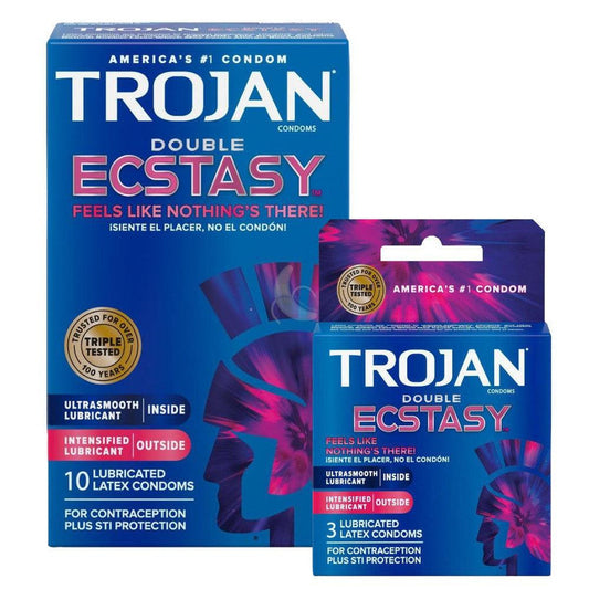 Trojan Double Ecstasy Condoms 1080