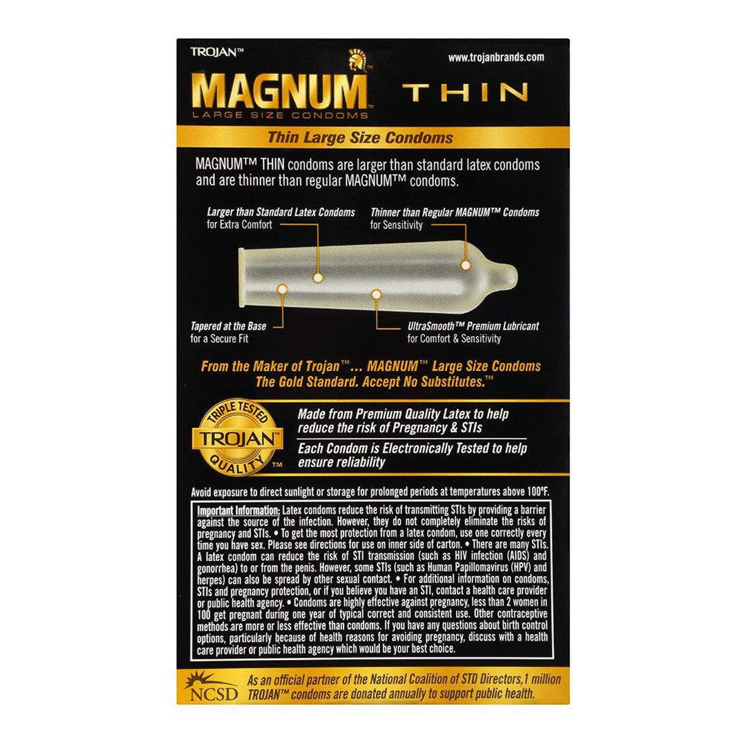 Trojan Magnum THIN Condoms