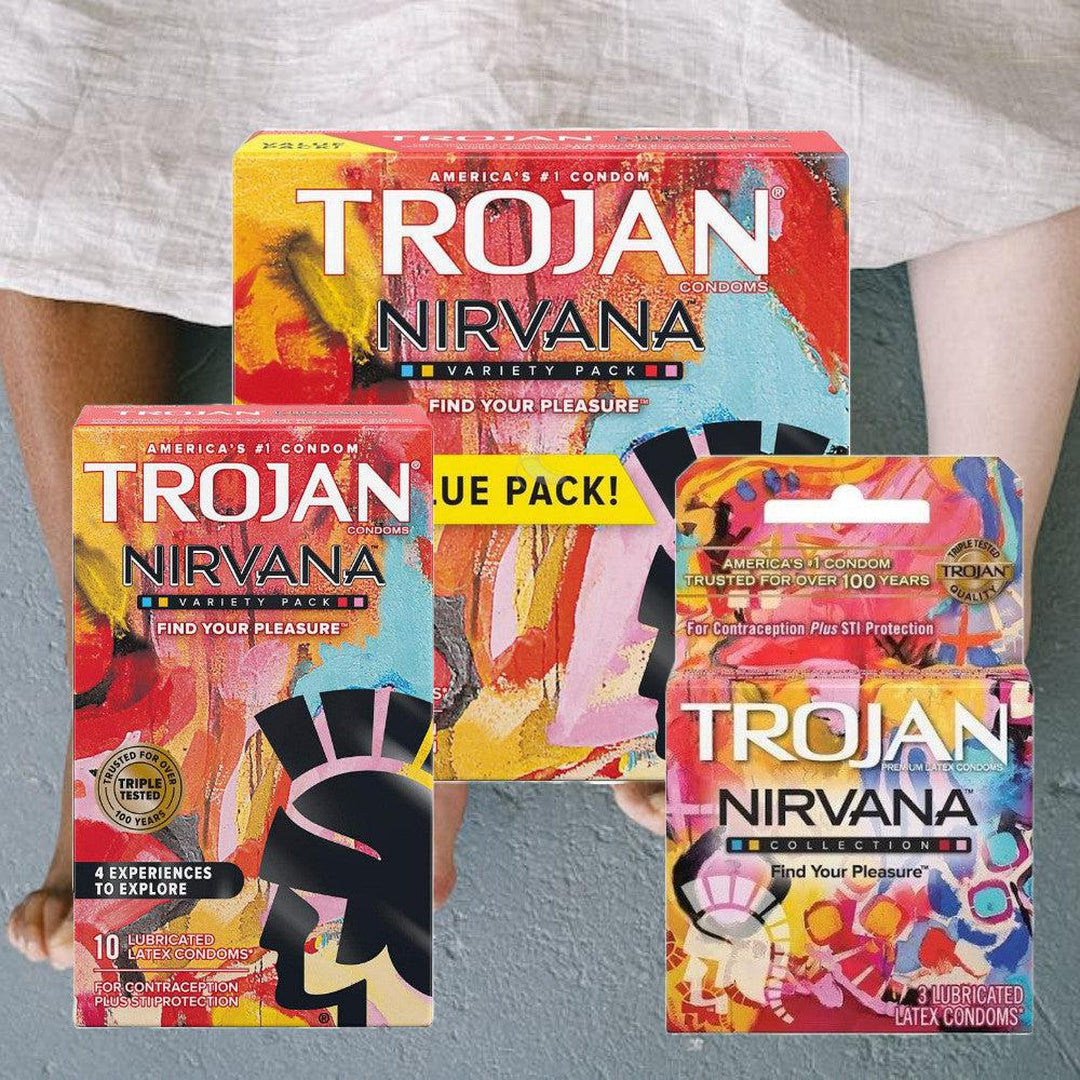 Trojan Nirvana Collection Condom Variety Pack