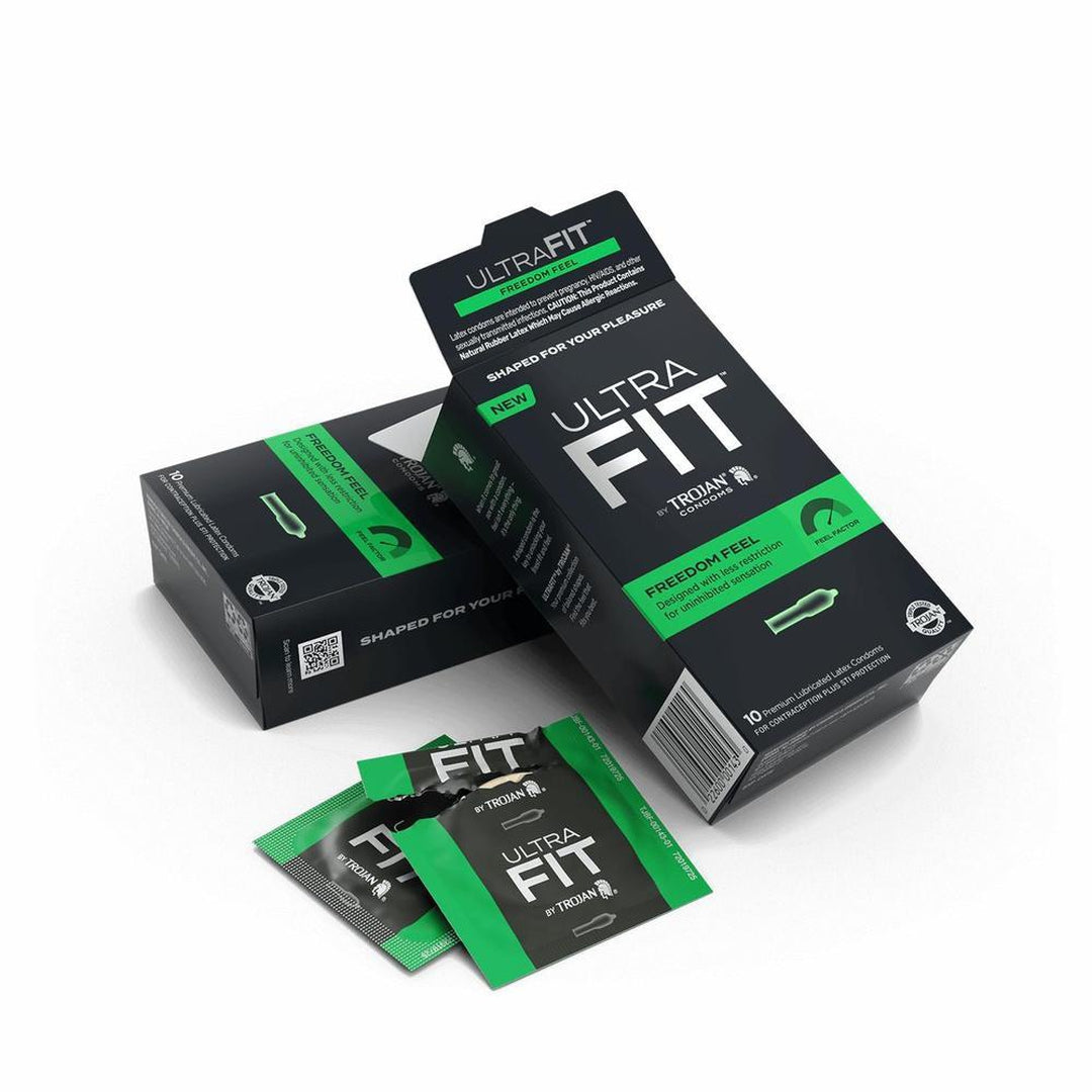 Trojan Ultra Fit Freedom Feel Condoms | 10-Pack