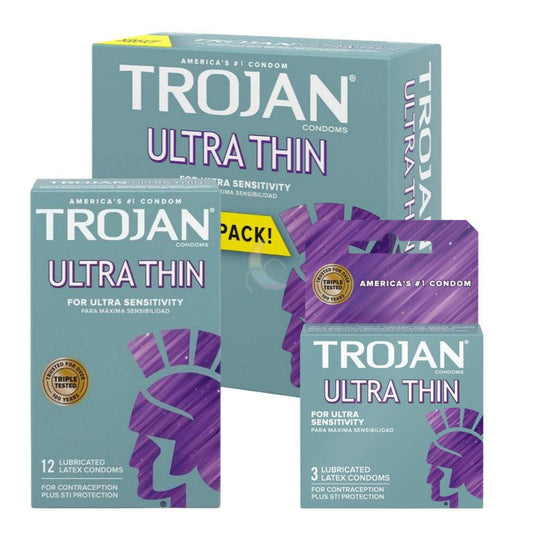 Trojan Ultra Thin Lubricated Condoms 1080
