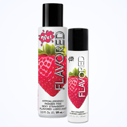 Wet Flavored "Sexy Strawberry" Flavored Lubricant 🍓 1080