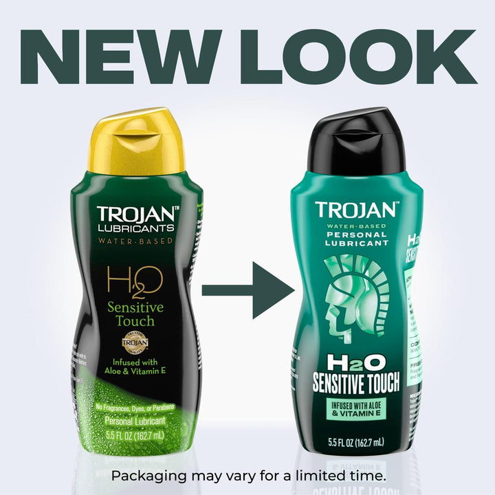 Trojan H2O Sensitive Touch with Aloe Lubricant | 5.5oz