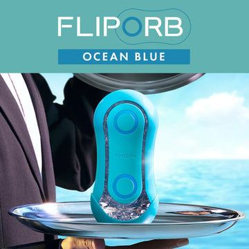 Tenga Flip Orb Ocean Blue Male Masturbator Stroker Toy Condomania.com Tenga Flip Orb Ocean Blue Male Masturbator Stroker Toy Condomania.com