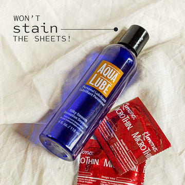 Aqua Lube Water-Based Personal Lubricant 2oz - Kimono Condomania.com Aqua Lube Water-Based Personal Lubricant 2oz - Kimono Condomania.com