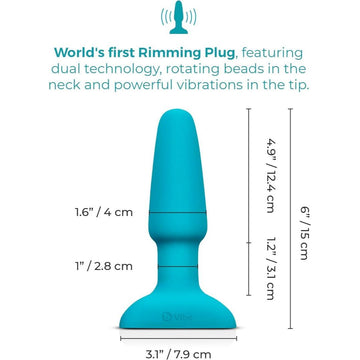 rimming anal plug Pearl charmer rimming plug Rimming butt plug – EdenSeduce main image 1