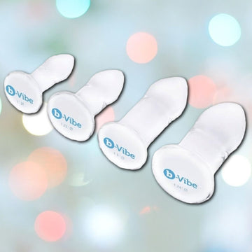 Glass Anal Training Kit B-Vibe Dilators Set of 4 Plugs Condomania.com Glass Anal Training Kit B-Vibe Dilators Set of 4 Plugs Condomania.com