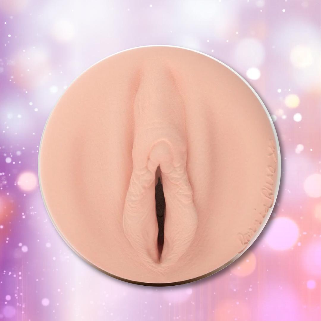A close-up of a woman’s buttocks, highlighting smooth contours reminiscent of the Fleshlight Girls Bonnie Blue 1K: Realistic Male Masturbator Sleeve by Fleshlight.