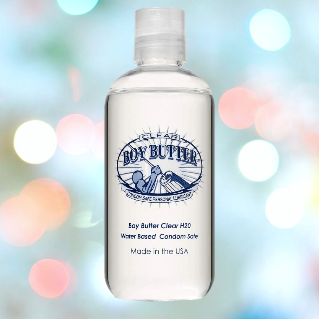 Boy Butter Clear Water-Based Lubricant 2oz - H2O Condomania.com Boy Butter Clear Water-Based Lubricant 2oz - H2O Condomania.com