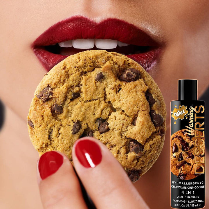 Wet Desserts 'Chocolate Chip Cookie' Warming Lubricant 🍪 | 3oz