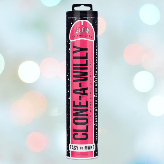 Clone-A-Willy Glow In The Dark Vibe Kit-Pink 1080