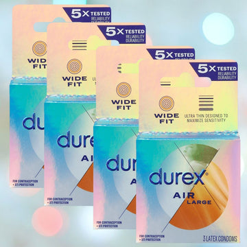 NEW Durex XXL Condoms - 64 mm Base, Extra Extra Large Size, Reviews