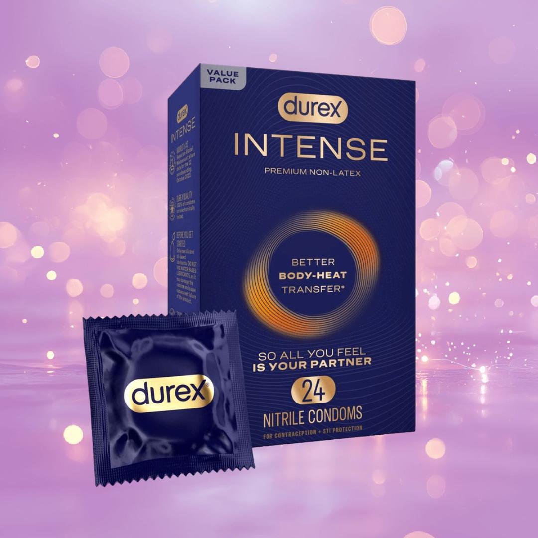 Durex Intense Nitrile Non-Latex Condoms - Ultra Thin Condomania.com Durex Intense Nitrile Non-Latex Condoms - Ultra Thin Condomania.com