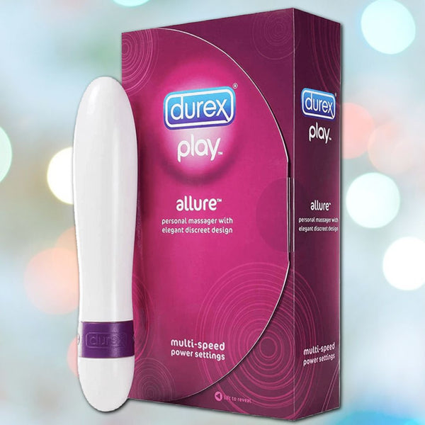 Durex Play Allure Bullet Vibrator Whisper-Quiet Waterproof Condomania.com Durex Play Allure Bullet Vibrator Whisper-Quiet Waterproof Condomania.com
