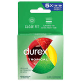 Durex Tropical Flavored Condoms 🍓 🍌 🍎 🍊