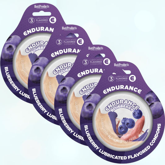 Endurance Blueberry-Flavored Condoms 1080