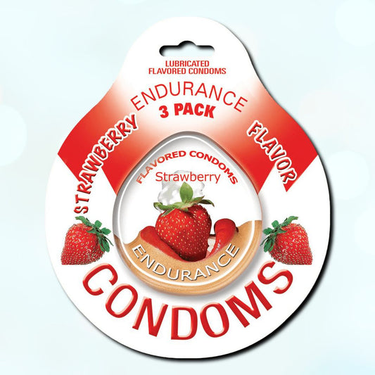 Endurance Strawberry-Flavored Condoms 1080