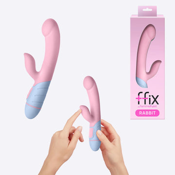 Femme Funn FFIX Rabbit Vibrator Pink - Dual Stimulation  Condomania.com