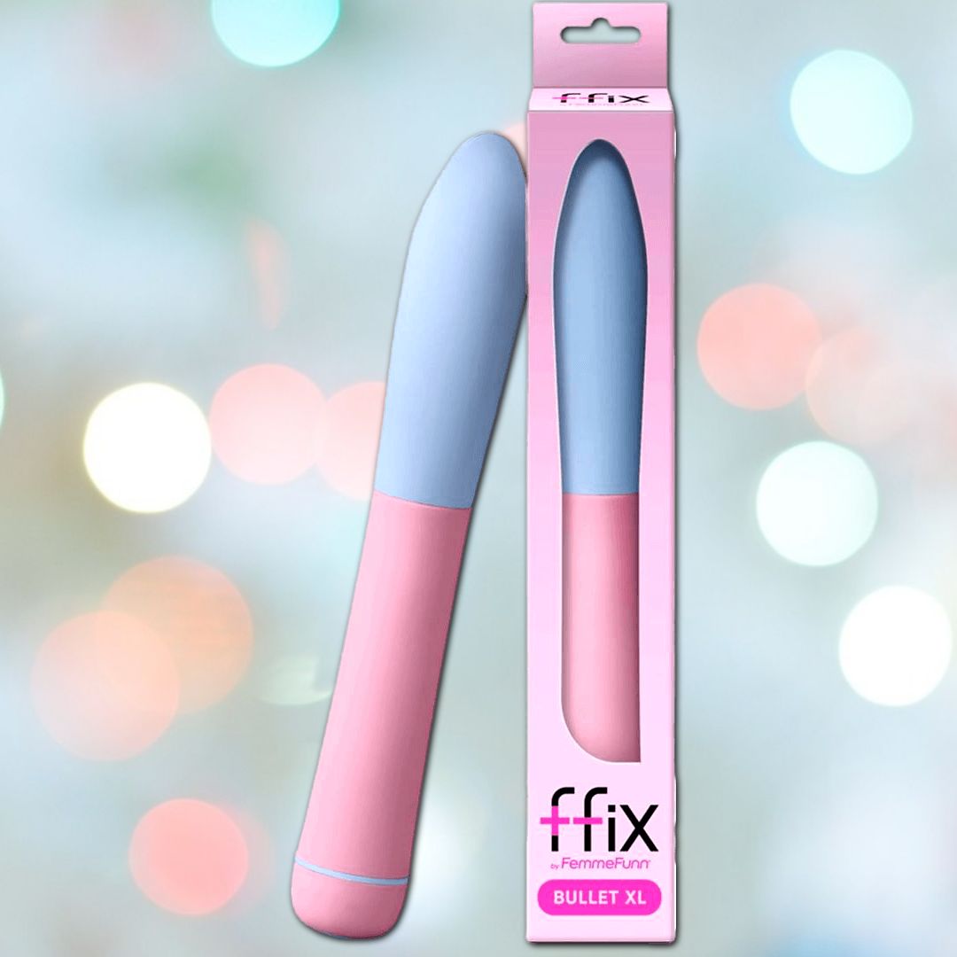 Femme Funn FFIX Bullet XL Vibrator - Pink | Extra Large Condomania.com Femme Funn FFIX Bullet XL Vibrator - Pink | Extra Large Condomania.com