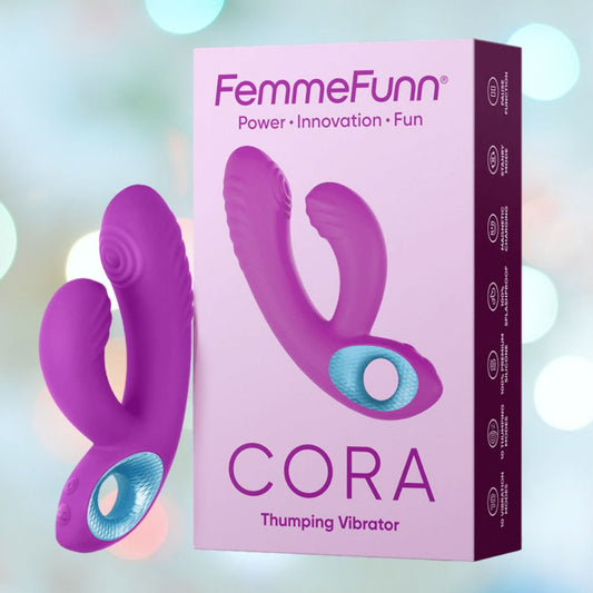 Femme Funn Cora Rabbit Vibrator - Purple 1080