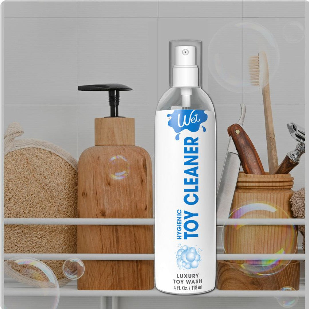 Wet Hygienic Sex Toy Cleaner - 4oz Bottle Condomania.com Wet Hygienic Sex Toy Cleaner - 4oz Bottle Condomania.com