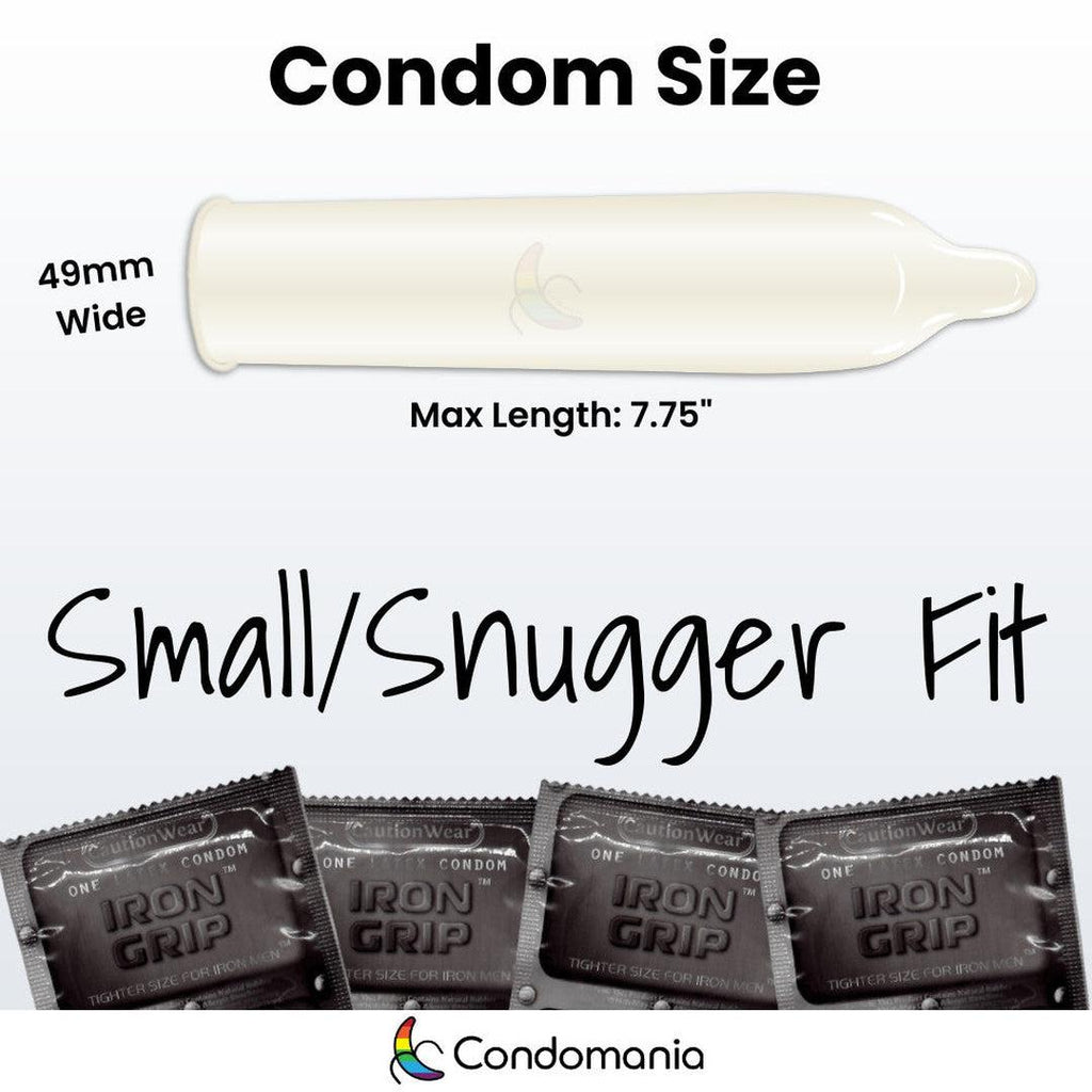 Caution Wear IRON GRIP Snugger Fit Condoms (InStock)