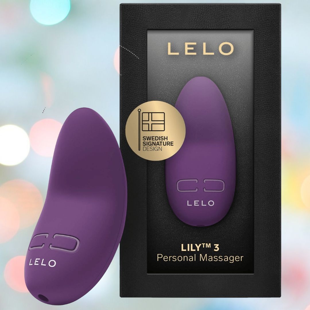 LELO Lily 3 Clitoral Vibrator Dark Plum Condomania.com LELO Lily 3 Clitoral Vibrator Dark Plum Condomania.com